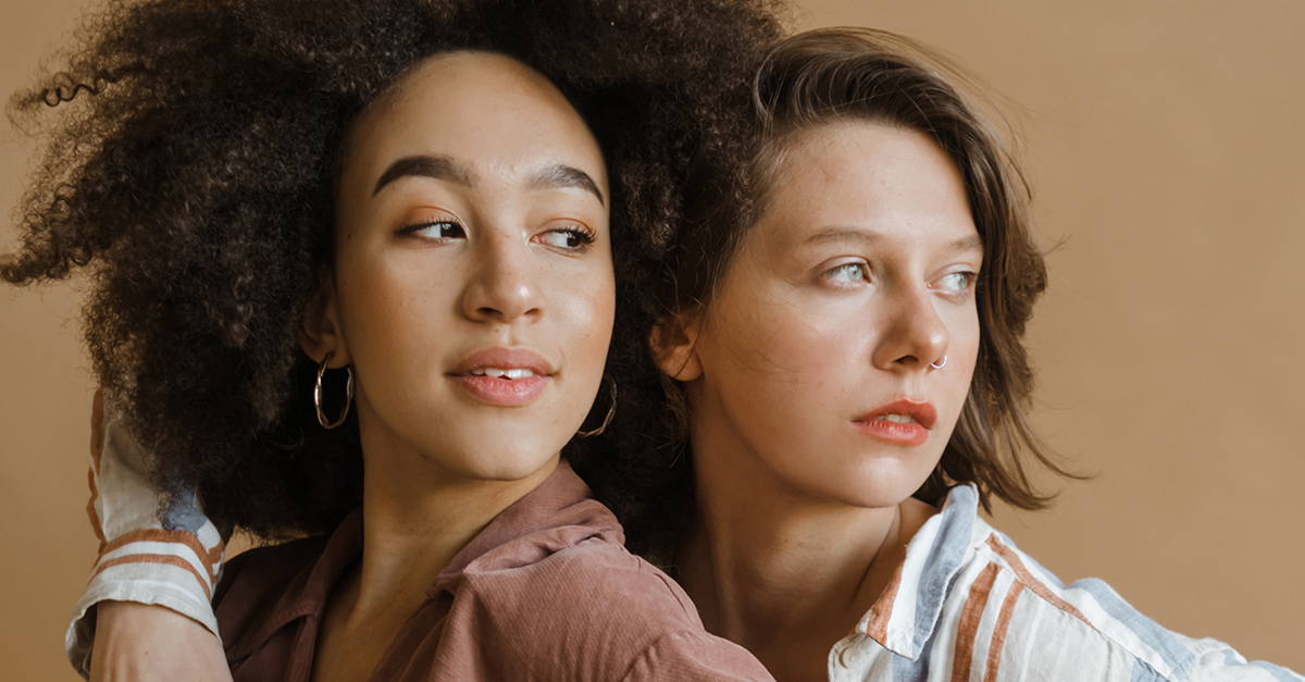 Women Posing for the Camera