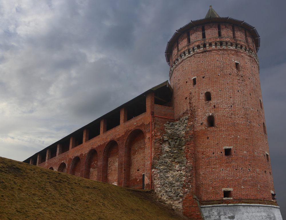Kolomna Kremlin, part of the Fortress Wall