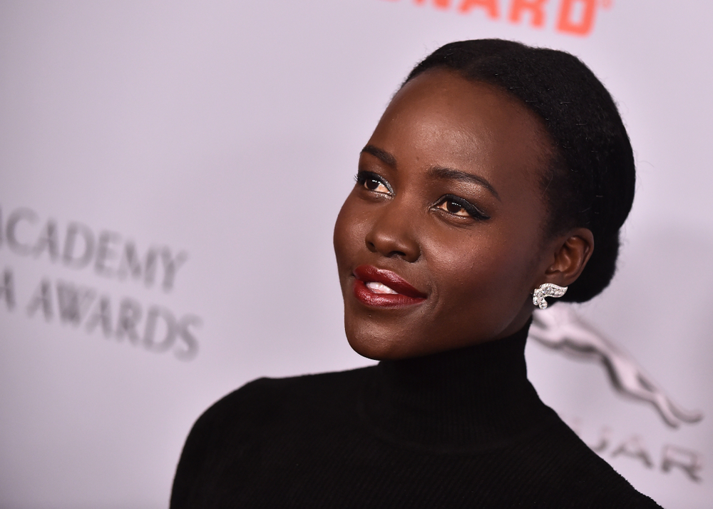 Lupita Nyong'o arrives for the British Academy Britannia Awards
