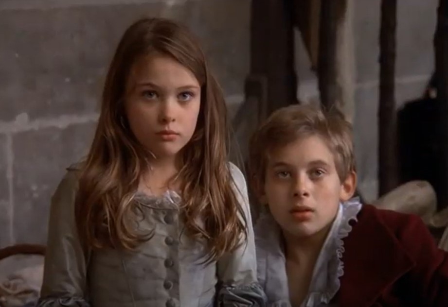 Hortense de Beauharnais as a child in tv show Napoleon and Josephine: A Love Story