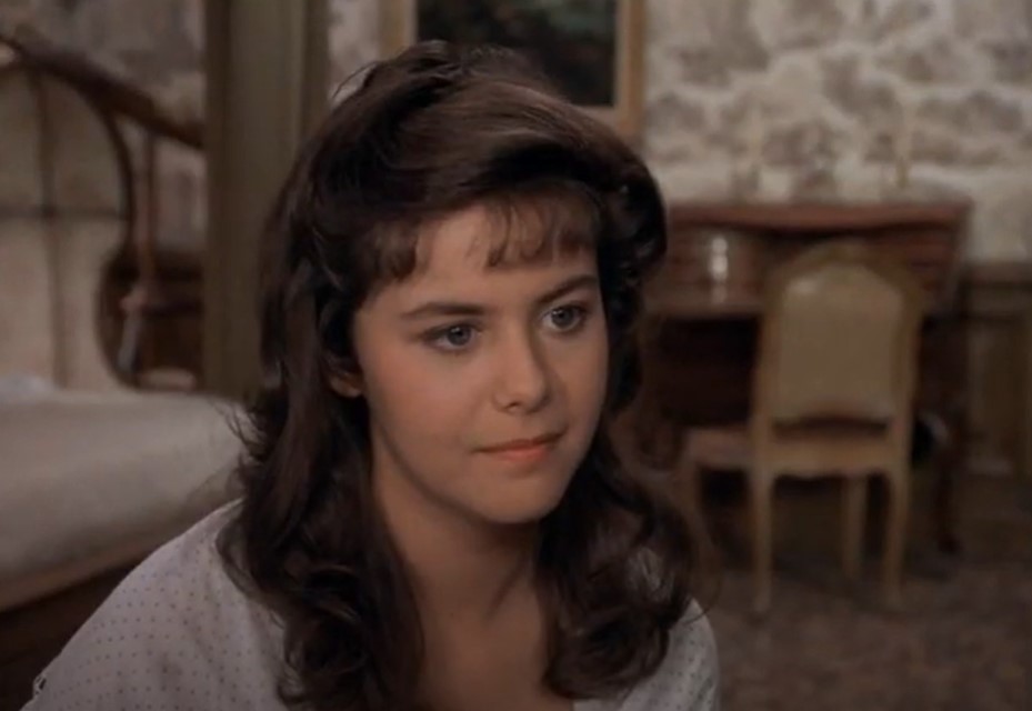 Hortense de Beauharnais as a young girl in tv show Napoleon and Josephine: A Love Story