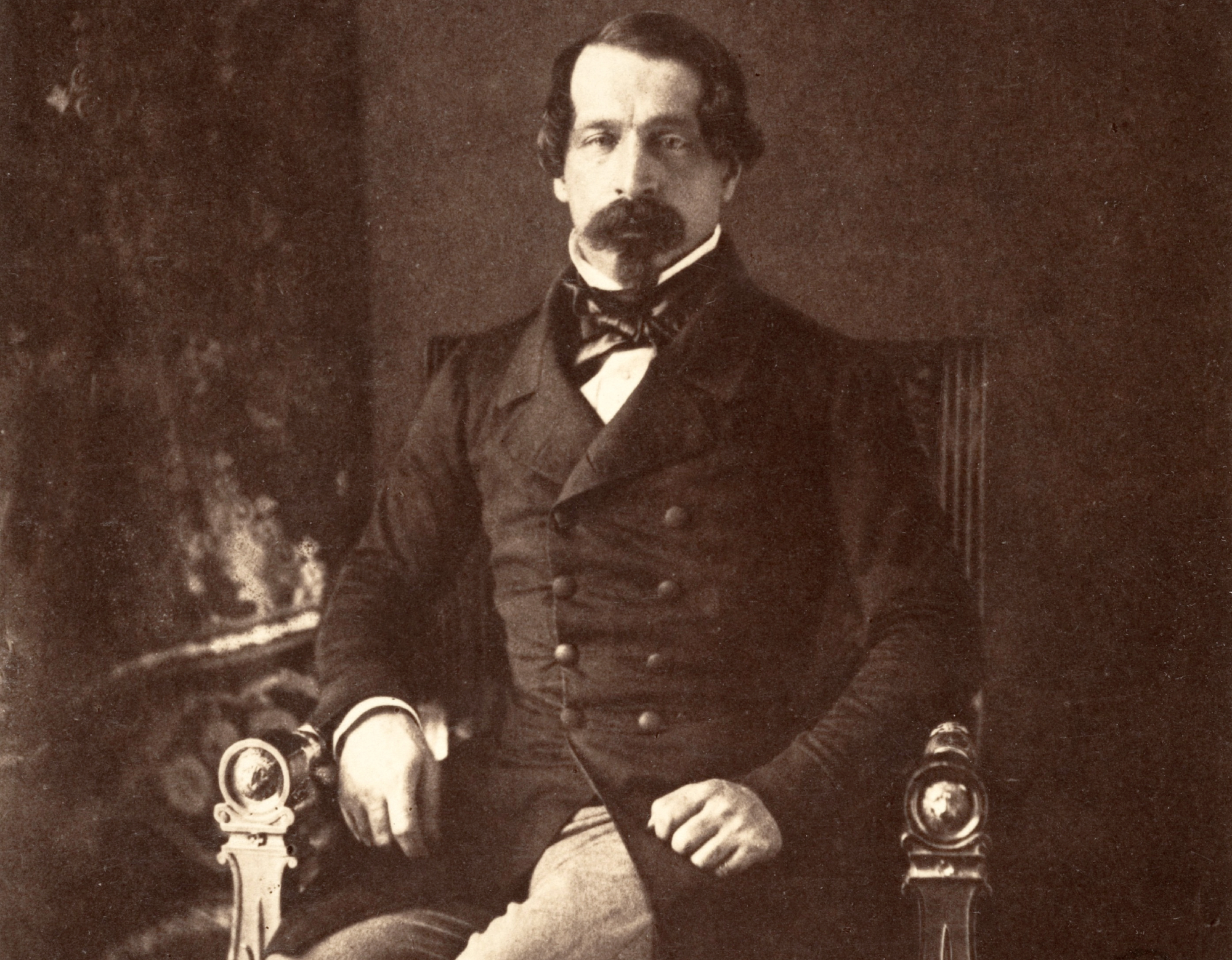 Louis-Napoléon, Prince-President of the Republic in suit