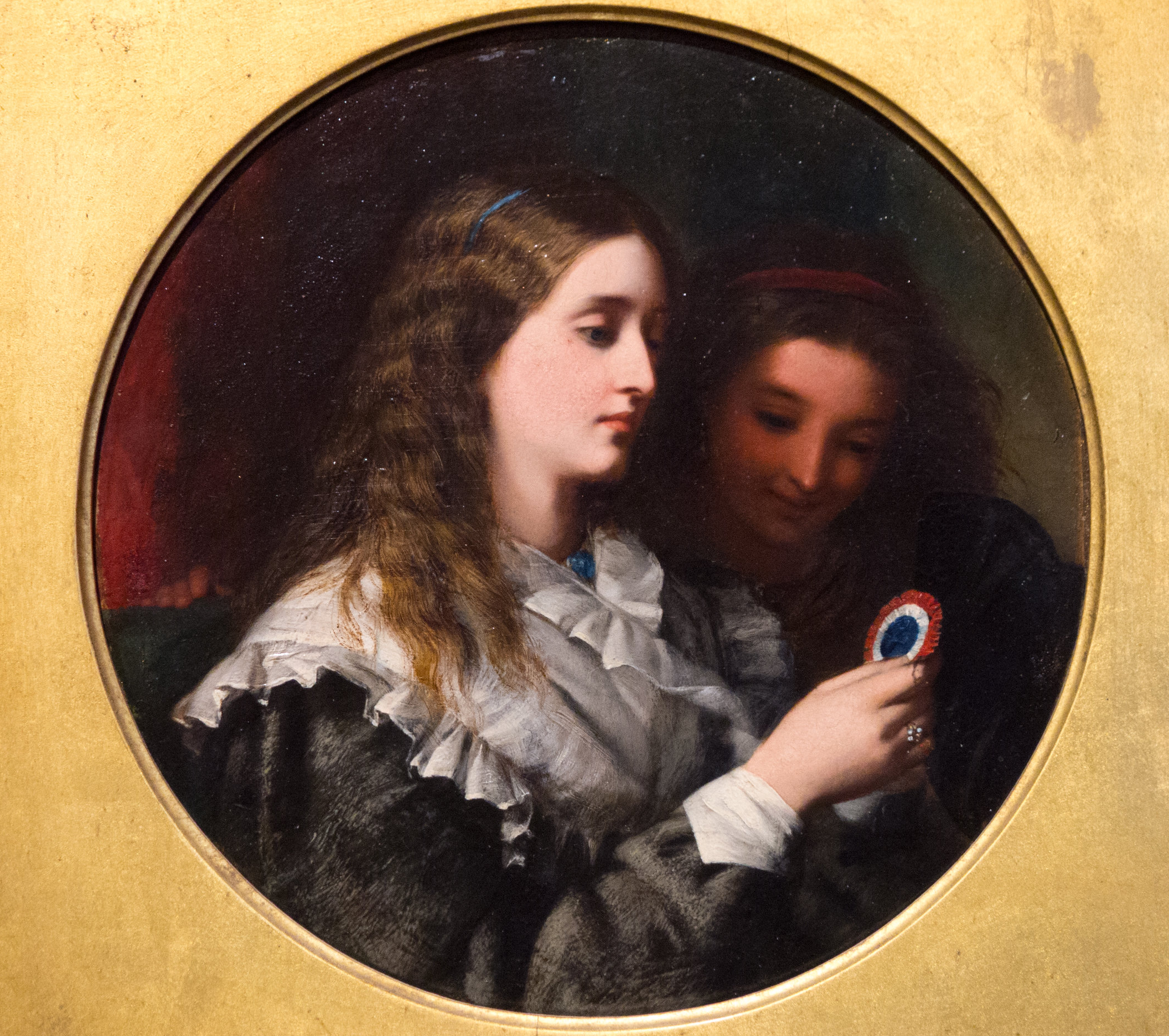 Portrait that represents Josephine de Beauharnais and her daughter Hortense in 1860