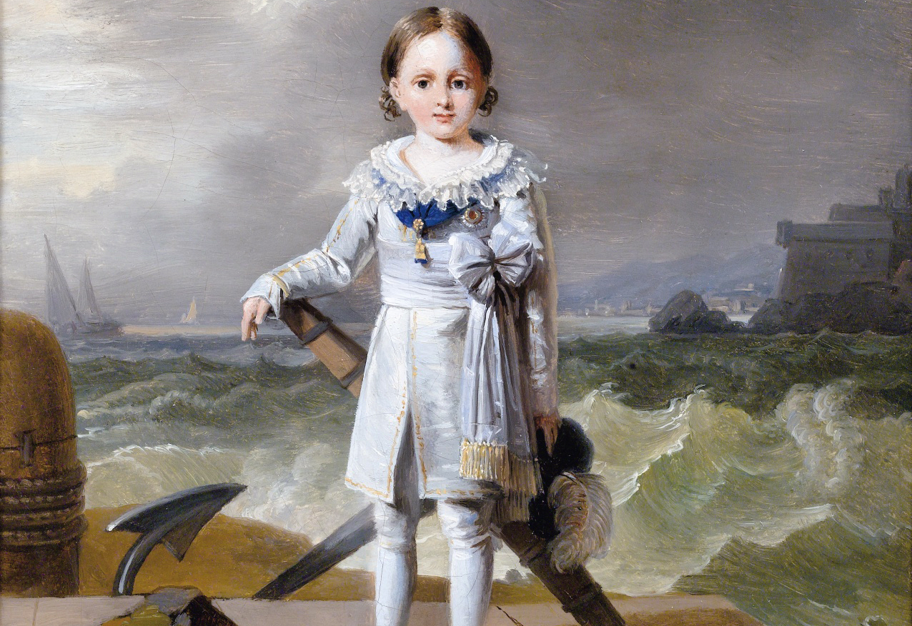 Painting of Napoleon-Louis Bonaparte (1804-1831) as a child