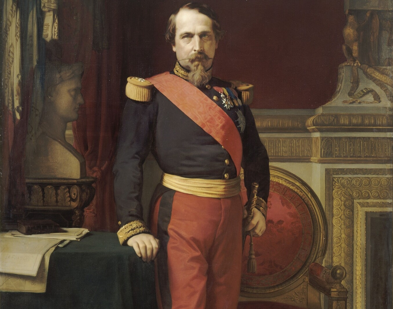Emperor Napoleon III in uniform