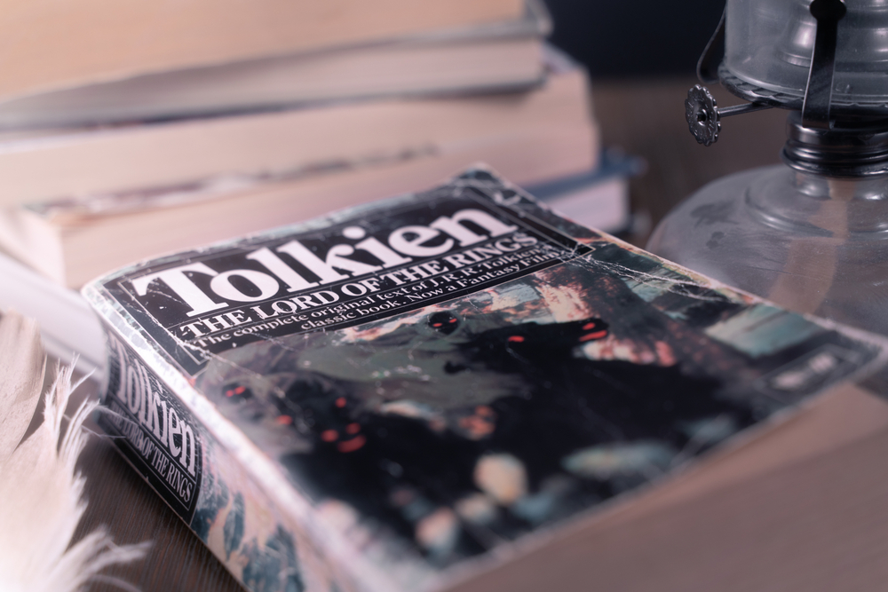 Vintage paperback edition of Tolkien's Lord Of The Rings