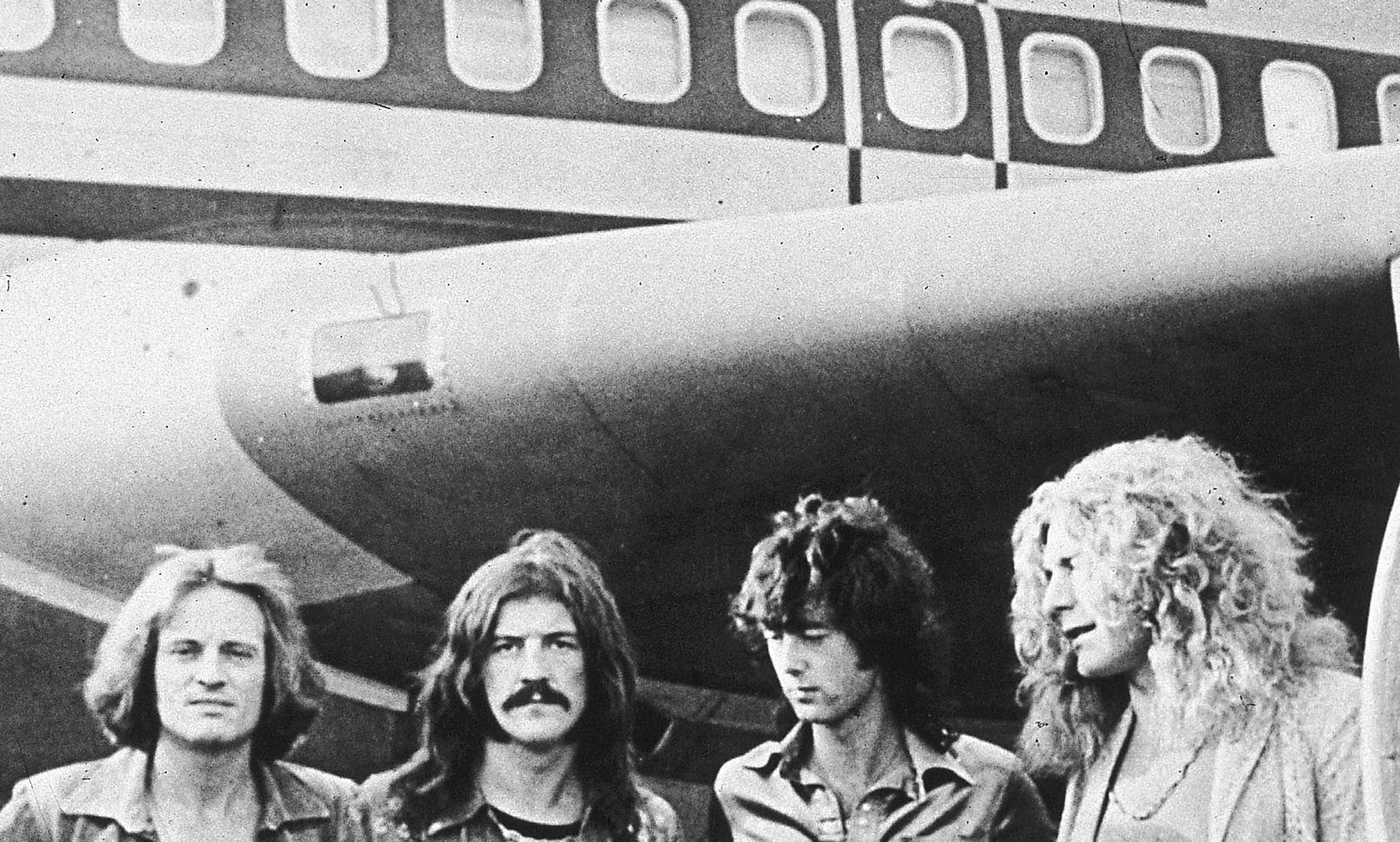 Led Zeppelin with jet