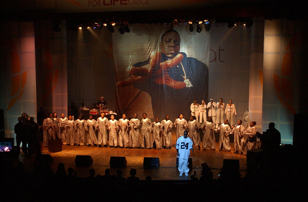 Sean P. Diddy Combs performs at Lifebeat's UrbanAID 2,