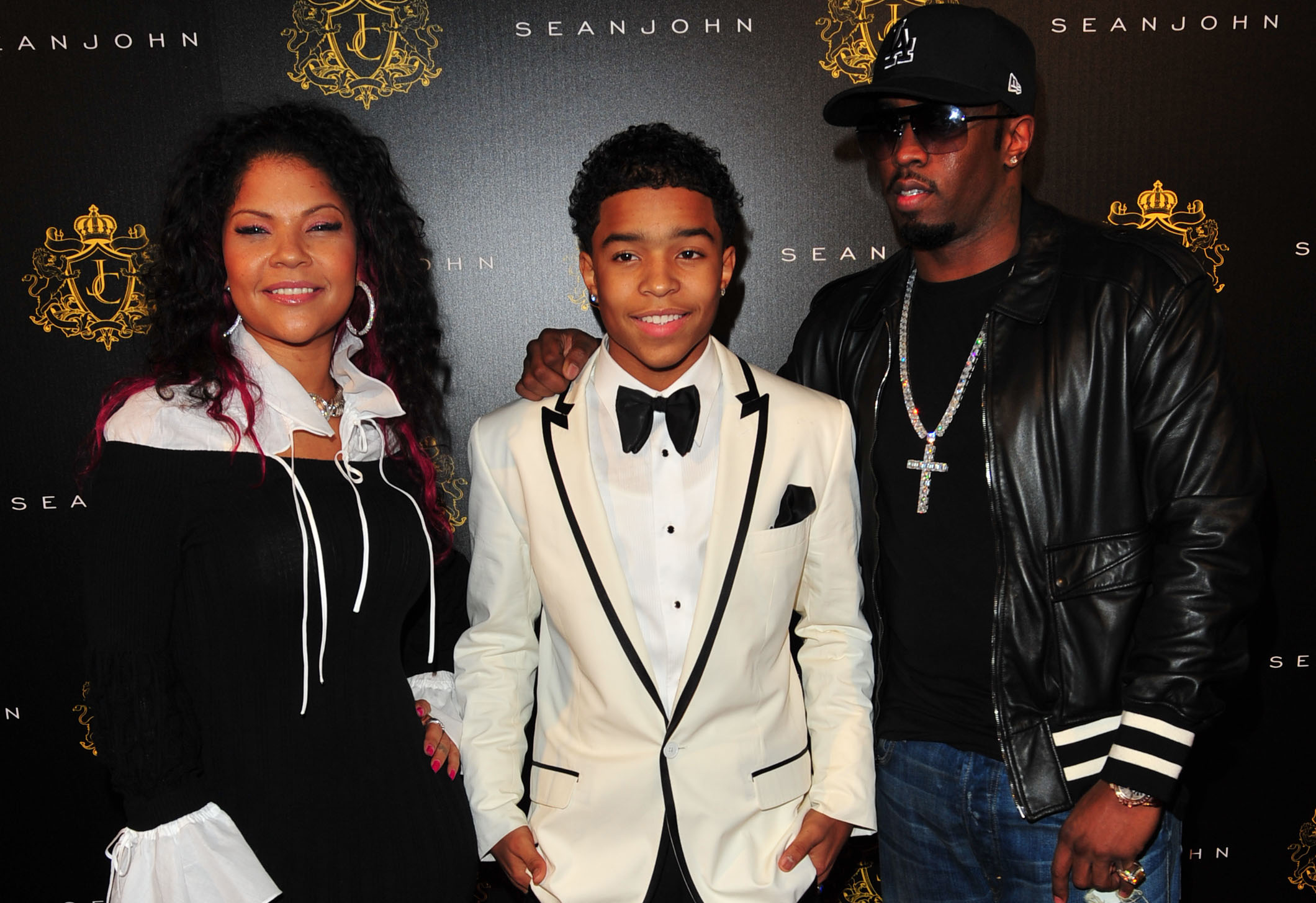 Misa Hylton-Brim, Justin Dior Combs and Sean 