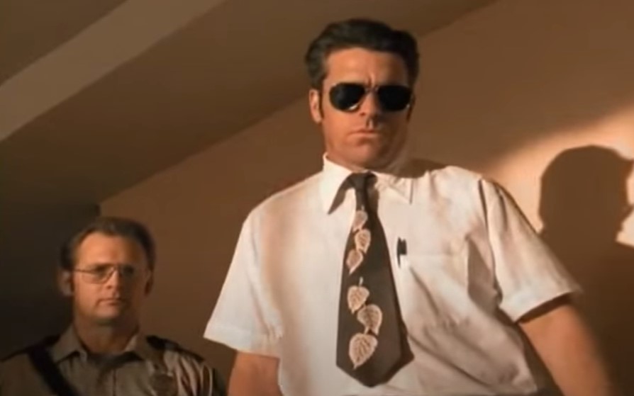 Police officers in the biopic Auto Focus about Bob Crane 