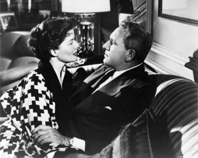 Katharine Hepburn & Spencer Tracy in Adam's Rib Still