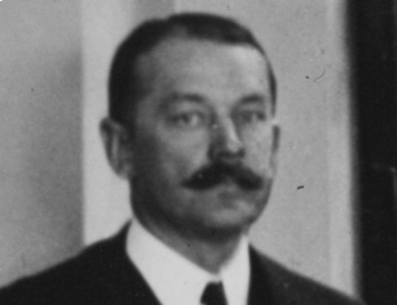 William Woodward Sr. in suit