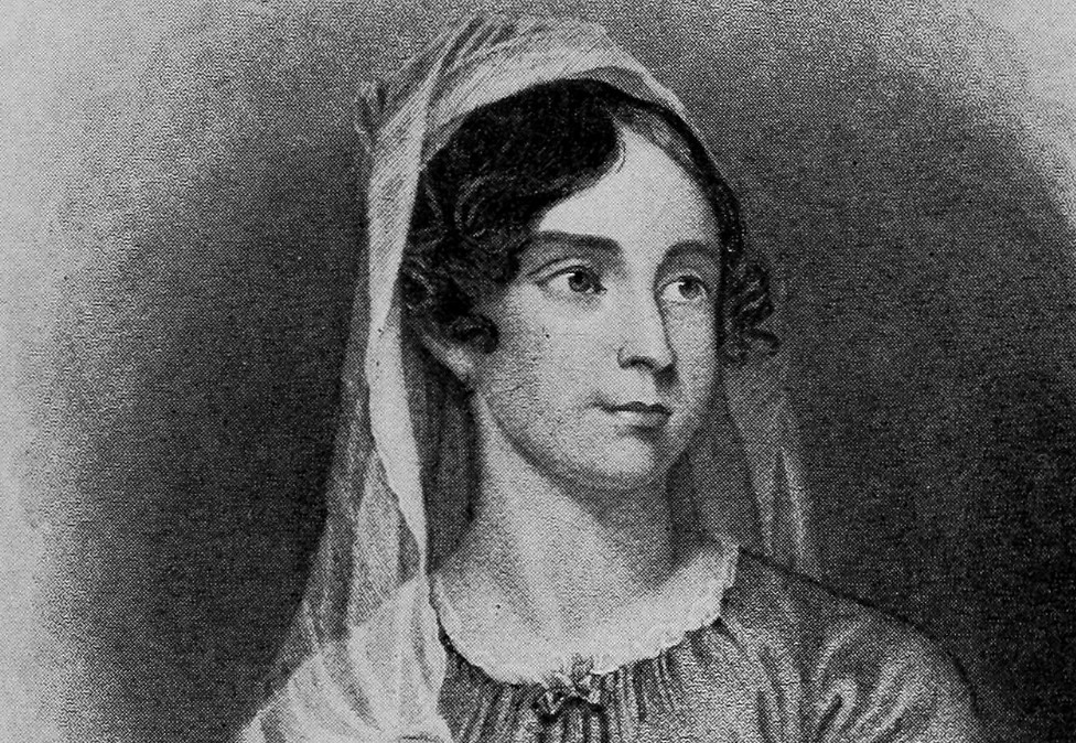 Lady Byron facing right