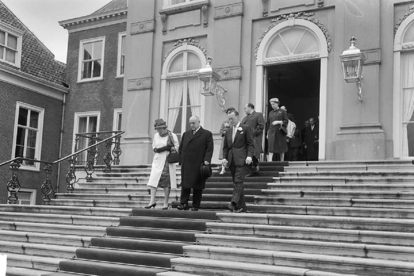 People leaving from church - 1961