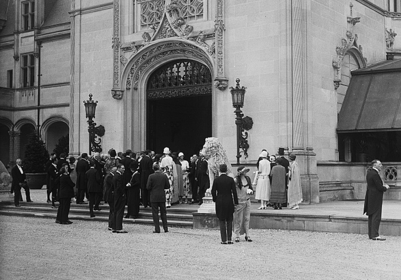 Wedding at church - 1924