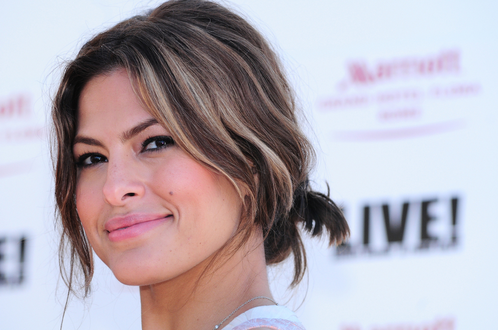 Photocall of the Movie 'Live' with the actress Eva Mendes