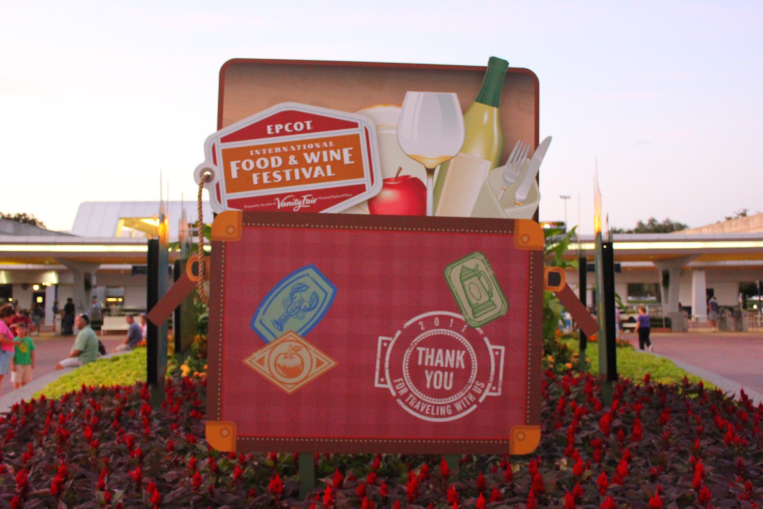 Epcot Food and Wine Festival decoration