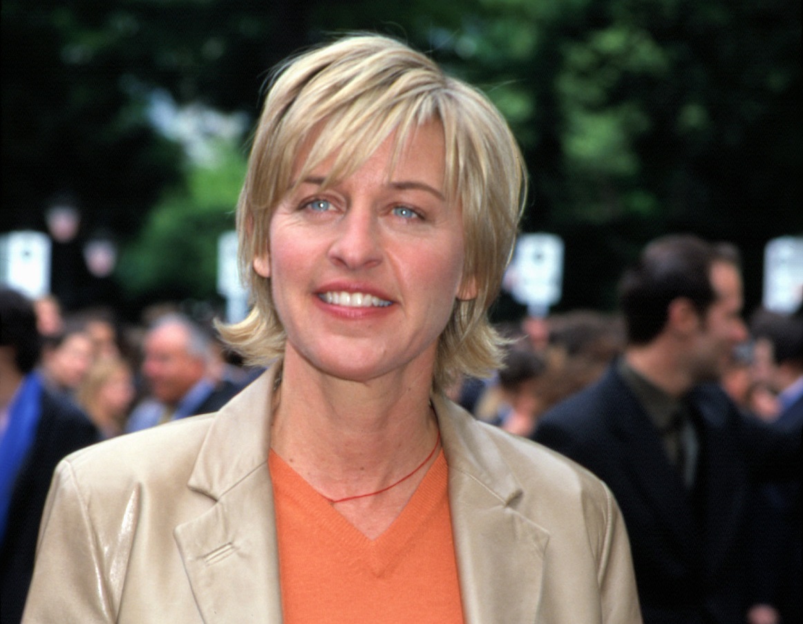 Ellen DeGeneres at CBS Upfront - 2001
