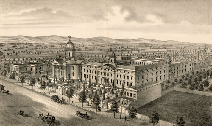 Illustration of Notre Dame San Jose