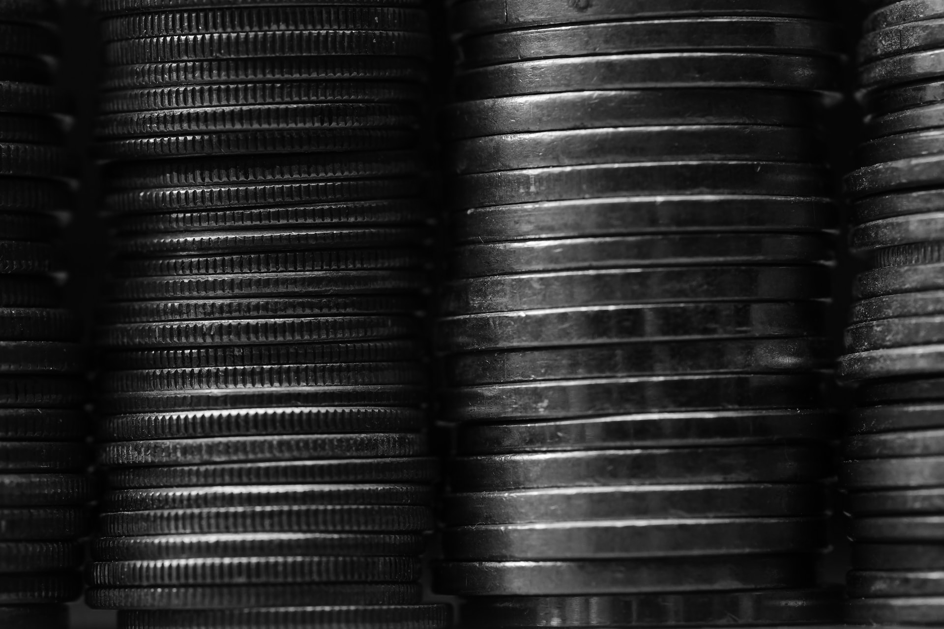 pile of old metal coins