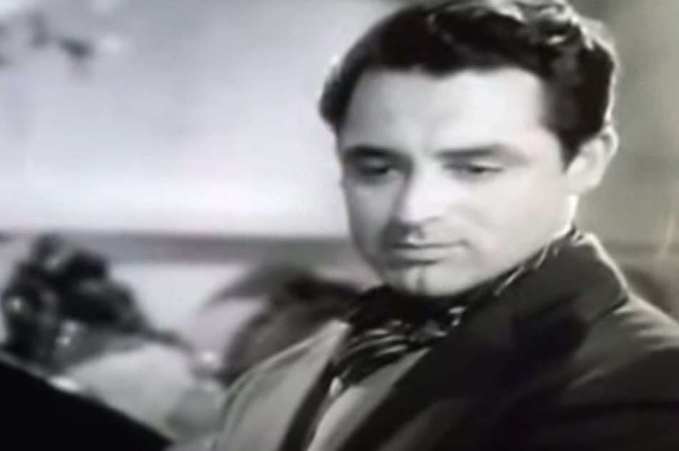 Screenshot from the movie The Toast of New York (1937), actor Cary Grant Edward Stiles Stokes