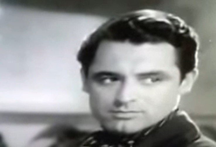 Screenshot from the movie The Toast of New York (1937), actor Cary Grant Edward Stiles Stokes