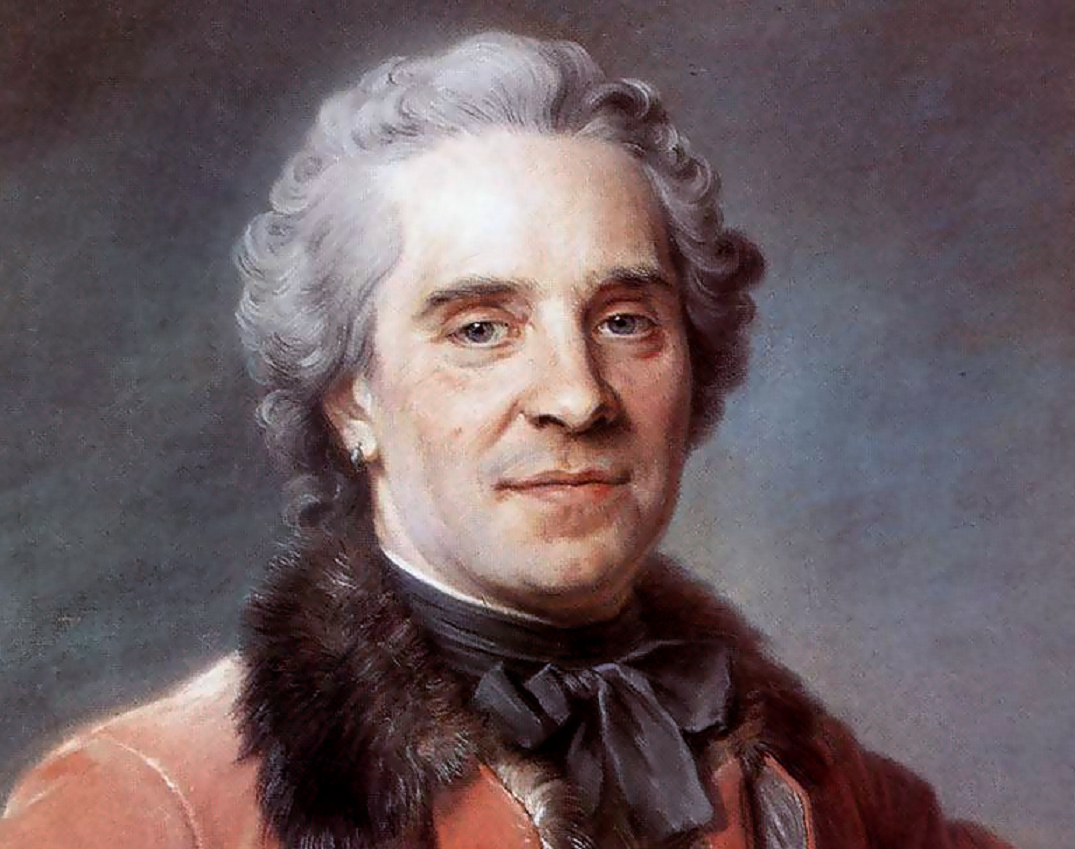 Portrait of Maurice de Saxe looking at front - circa 1750-1760