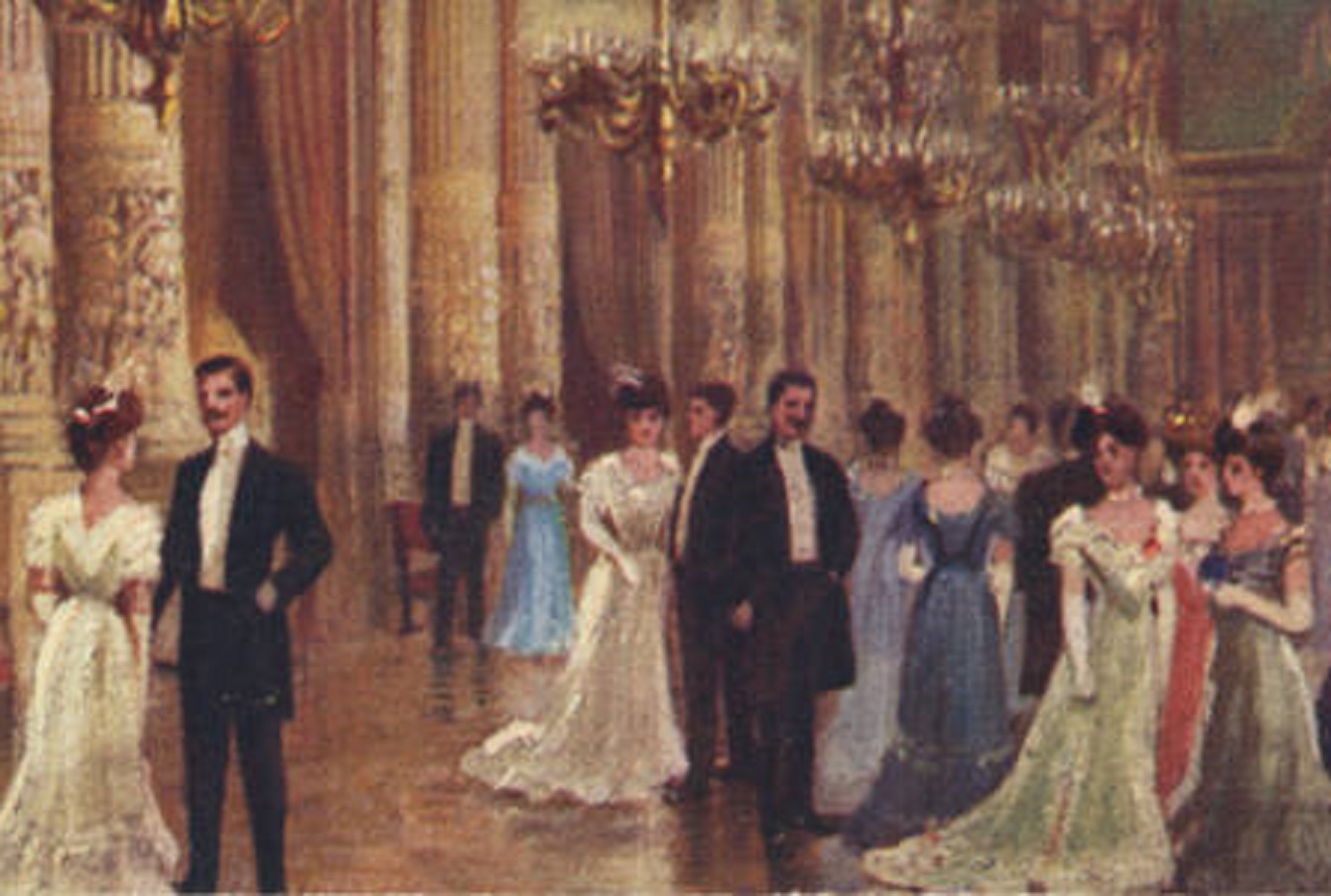 Paris, Opera. Le Grand Foyer - 1898 - 1978