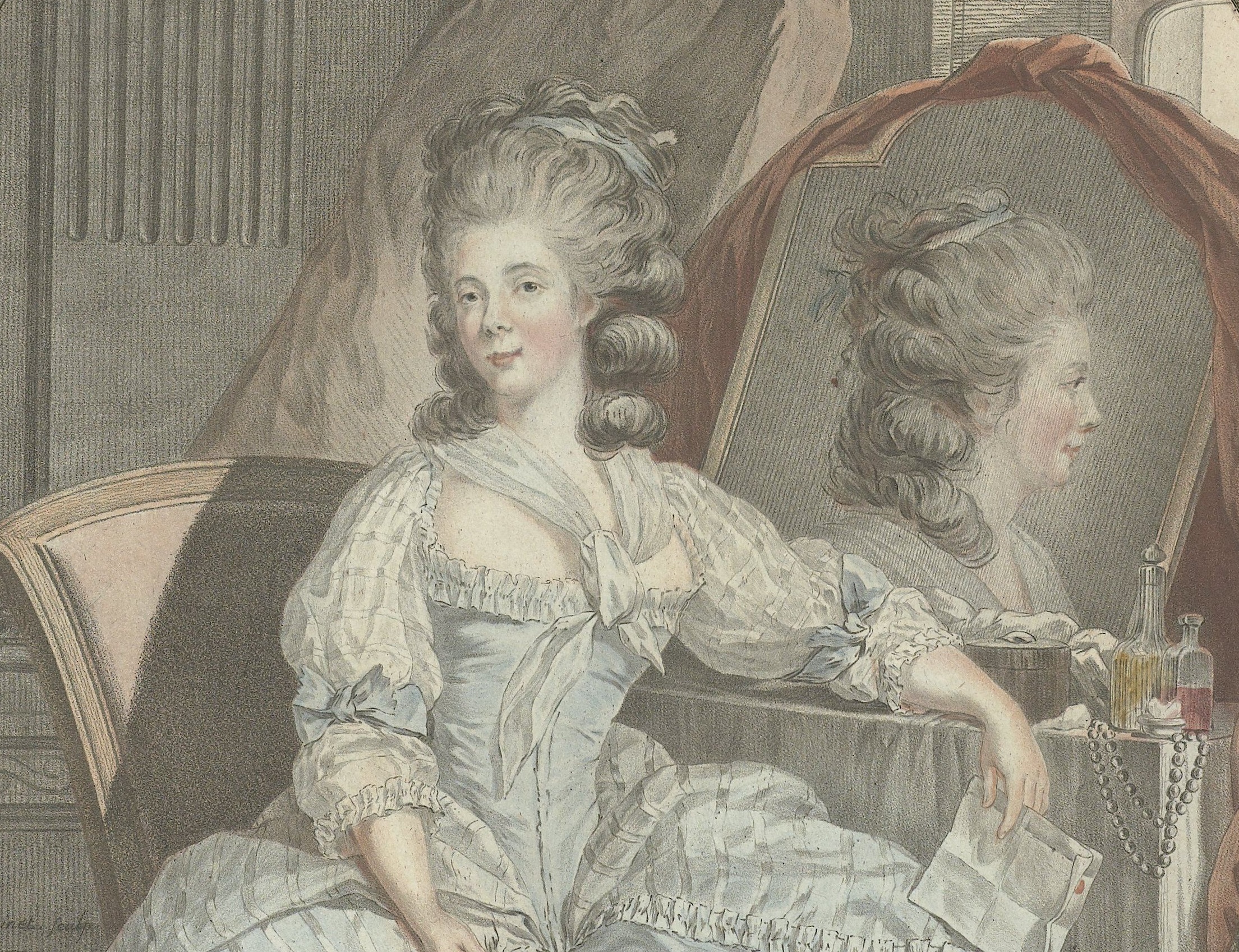 Portrait of Mademoiselle Rosalie Duthé - 1779