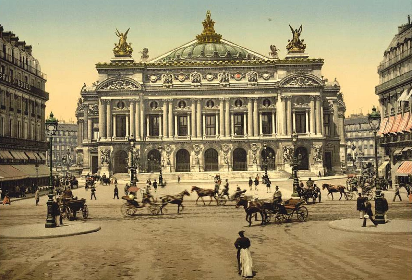 The Opera House, Paris, France - 1890