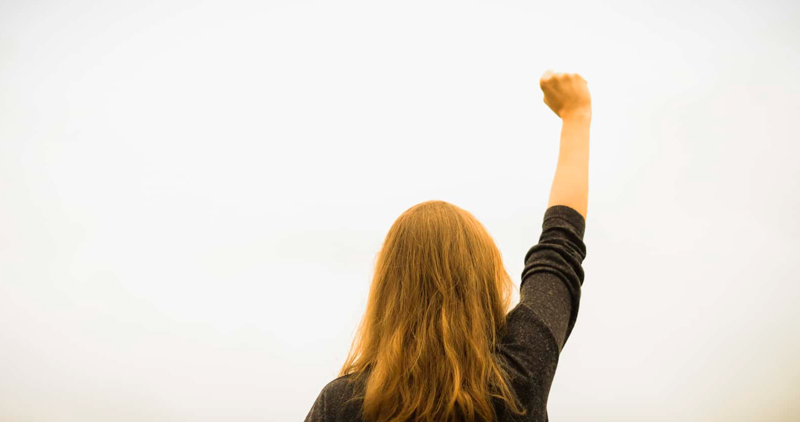 Revolution fist raised.