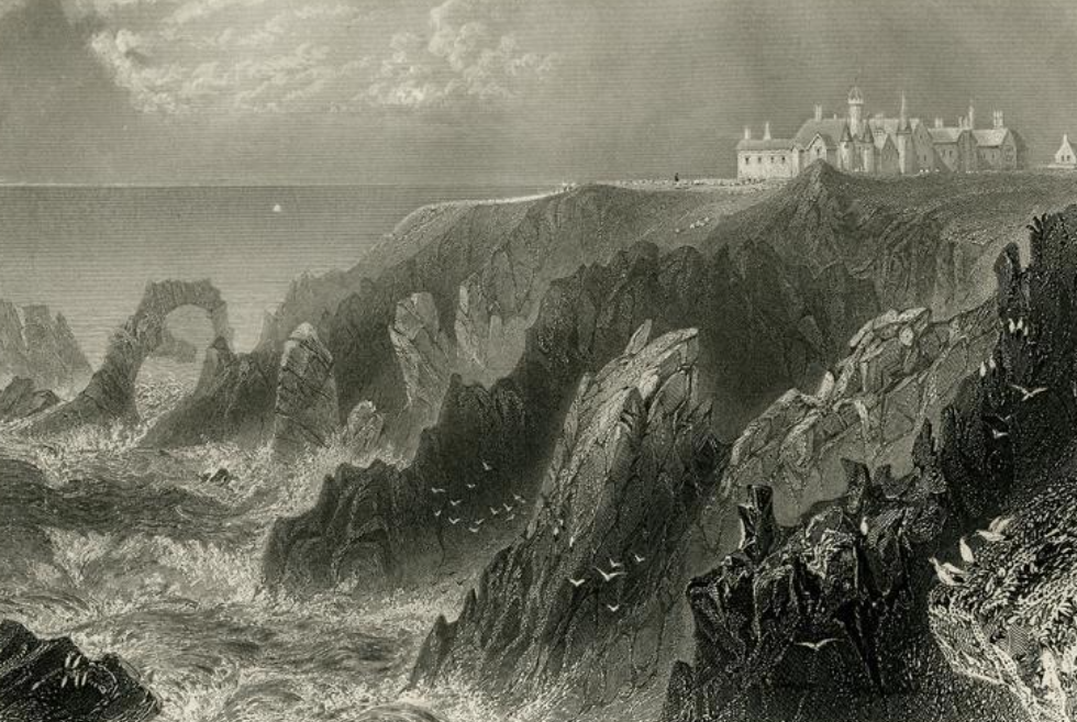 Slains Castle near Peterhead