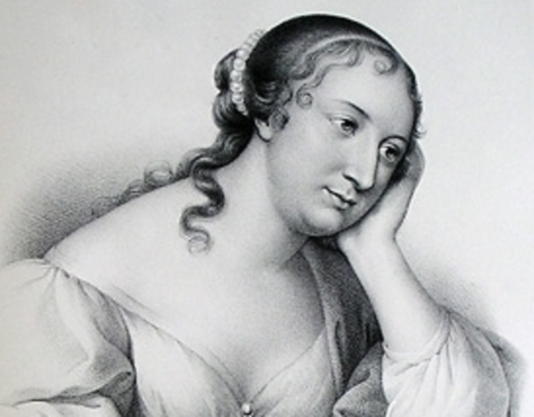 Portrait of Marie-Madeleine Pioche de La Vergne, comtesse de La Fayette - 17th century