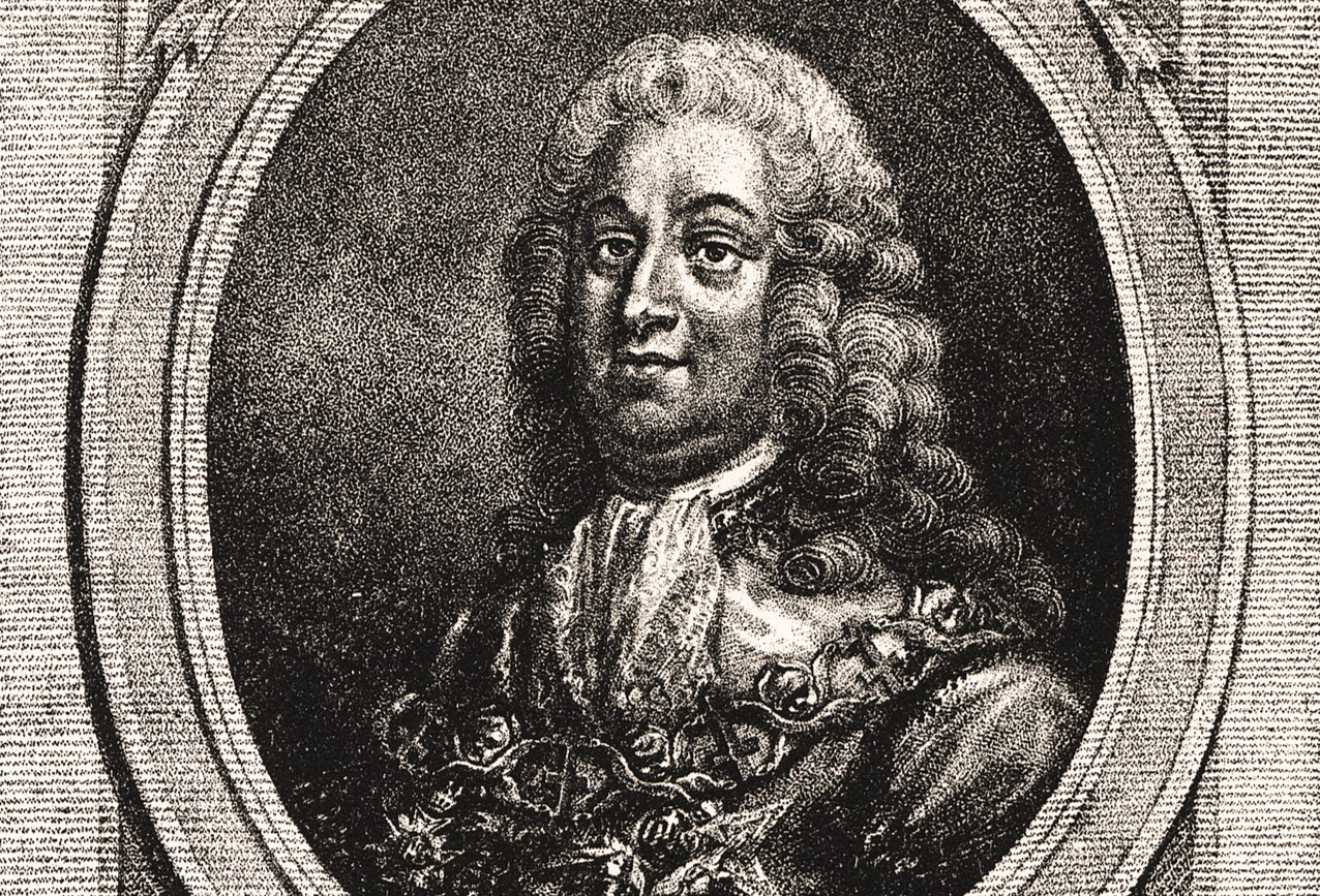 Portrait Engraving of Edvard Didrik Taube