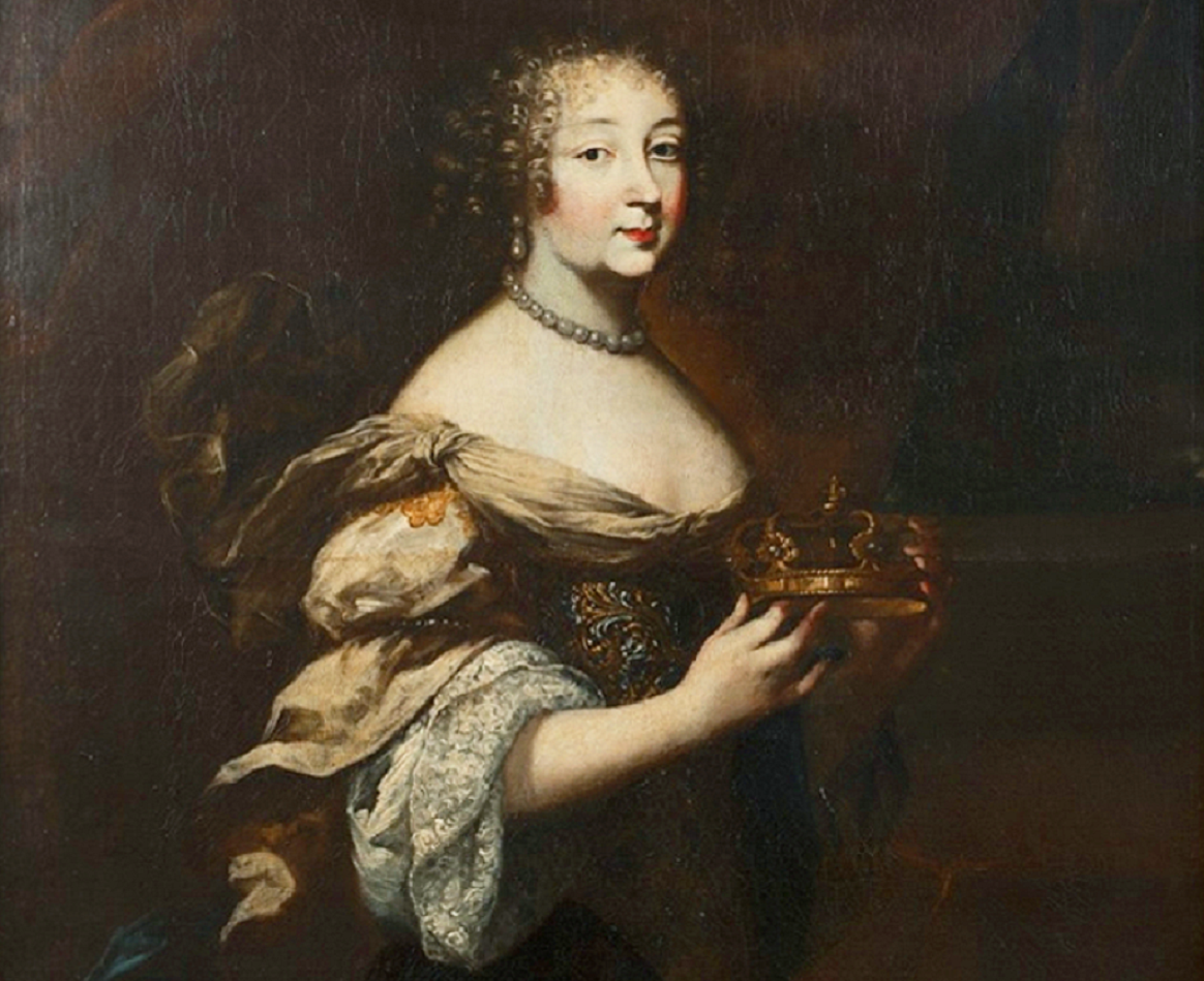 Portrait of Marie Jeanne of Savoy - 17th century