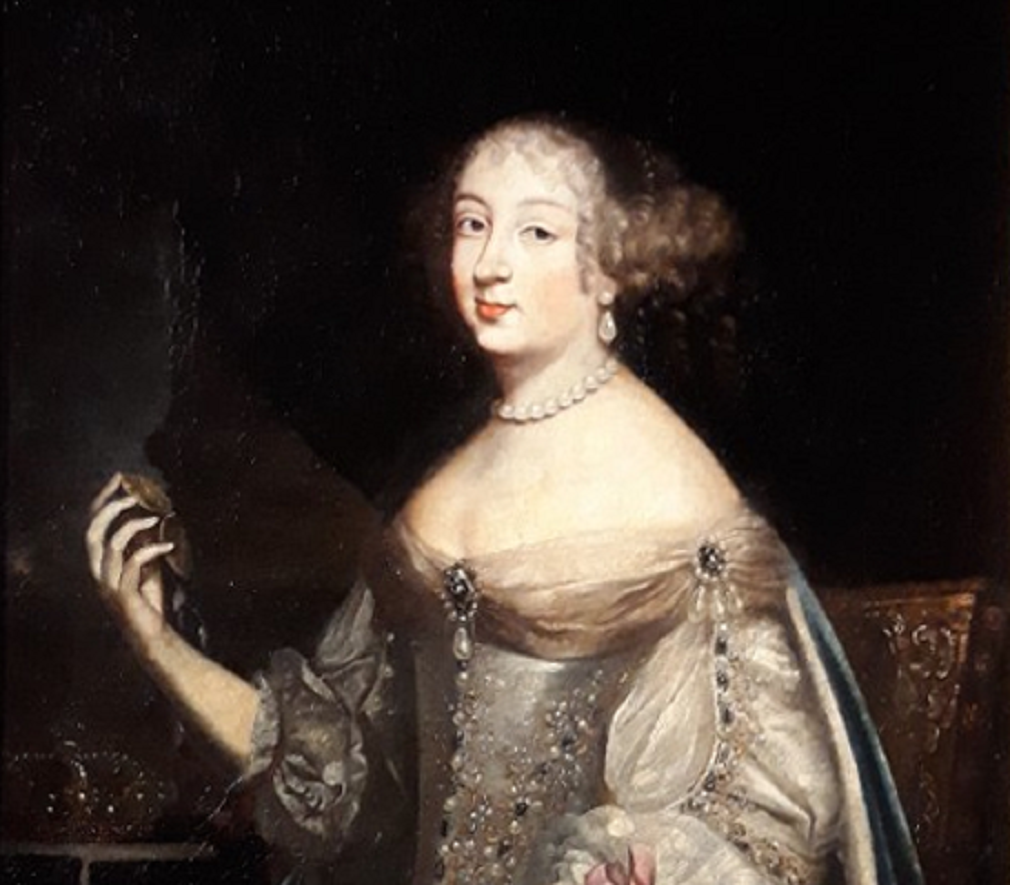 Portrait of Marie Jeanne Baptiste of Savoy - circa 1670