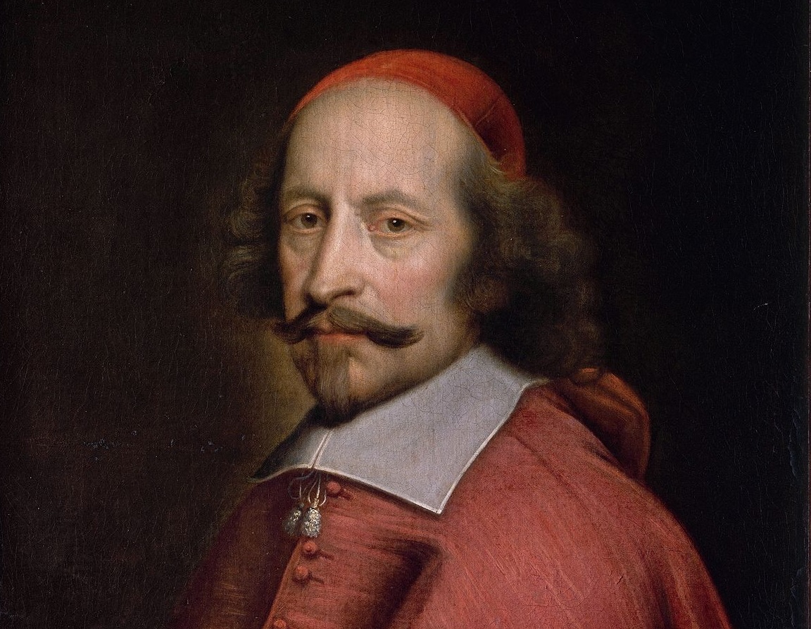 Portrait of cardinal Jules Mazarin - from 1658 until 1660