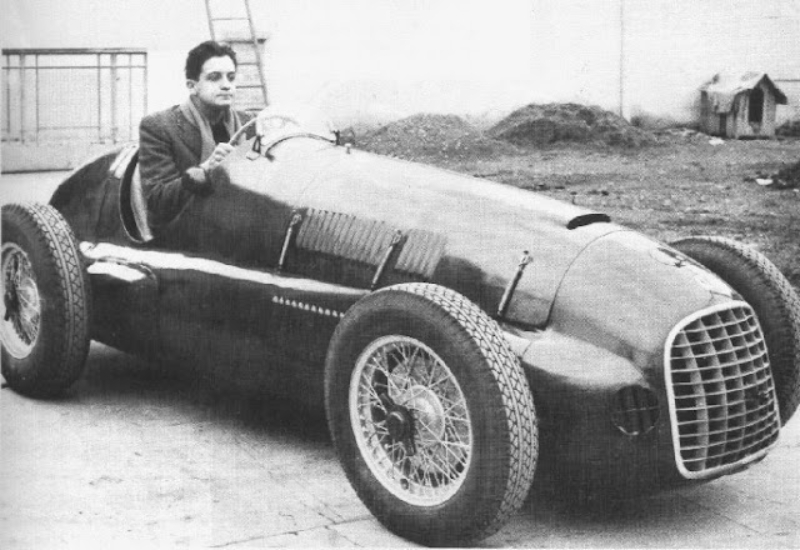 Dino Ferrari in Ferrari 125 GPC