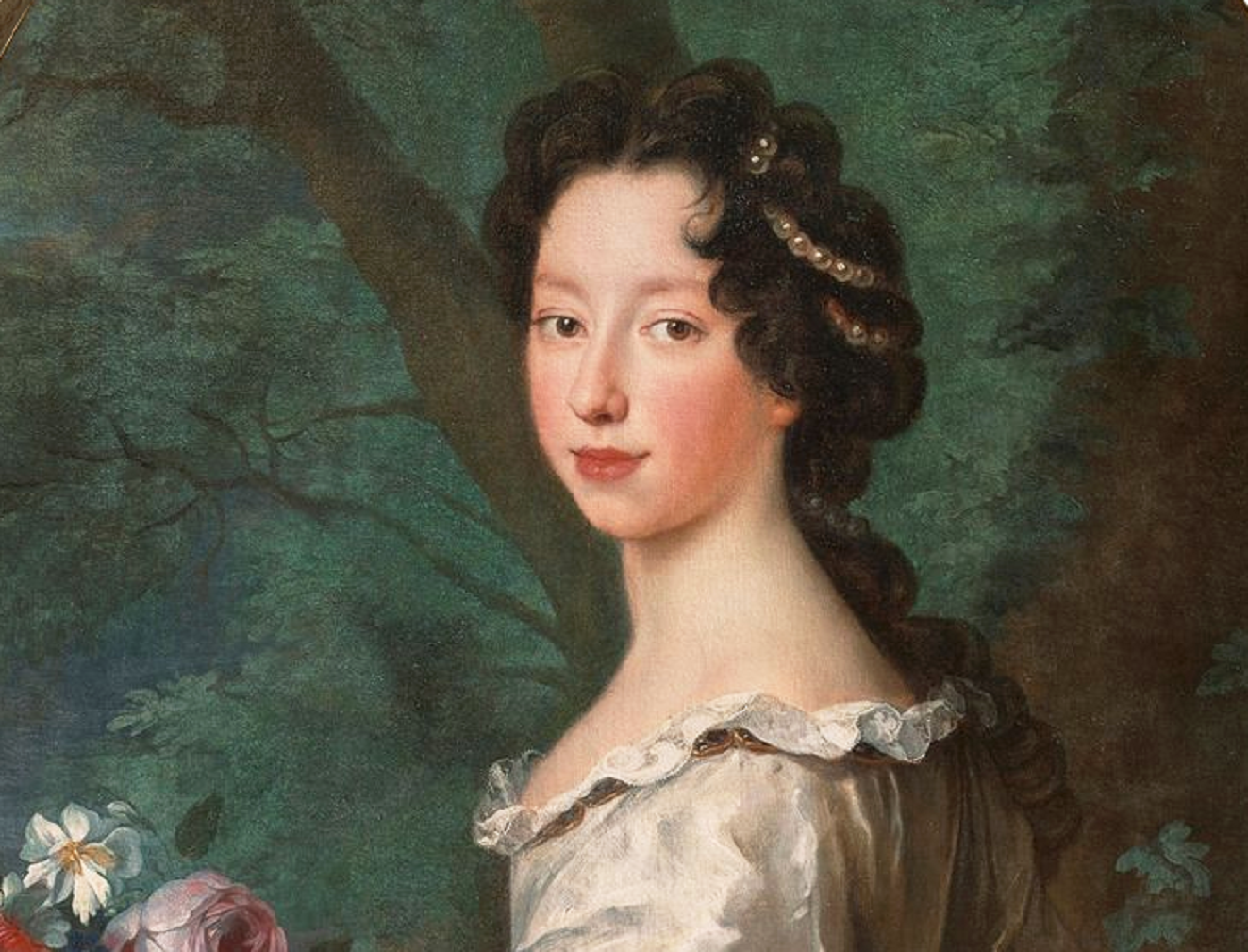 Portrait of Anne Marie d'Orléans duchess consort of Savoy and queen of Sardinia - 1683