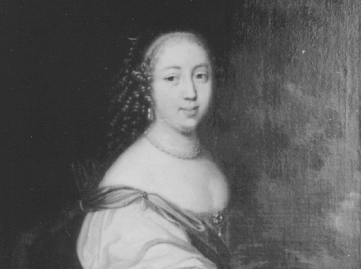 Portrait of Marie Jeanne Baptiste of Savoy - between 1675 and 1685