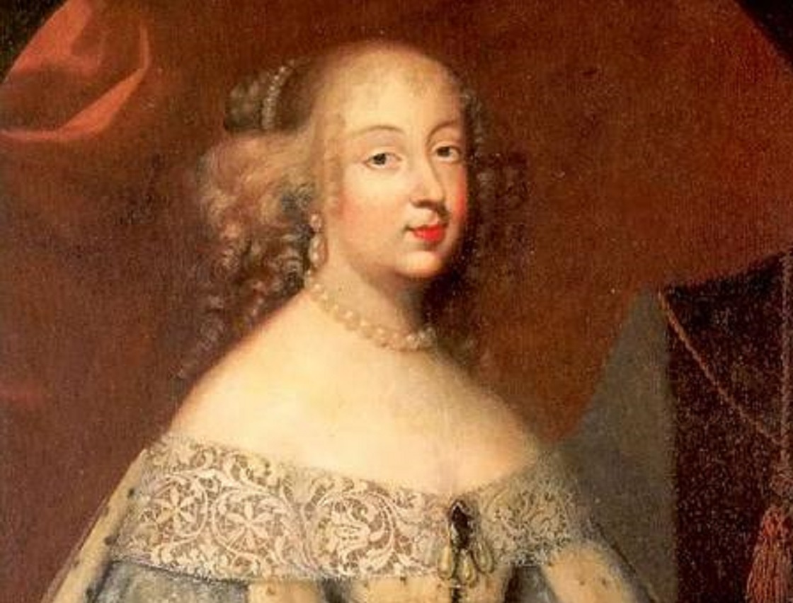 Portrait of Marie Jeanne Baptiste as the Duchess of Savoy - 17th century