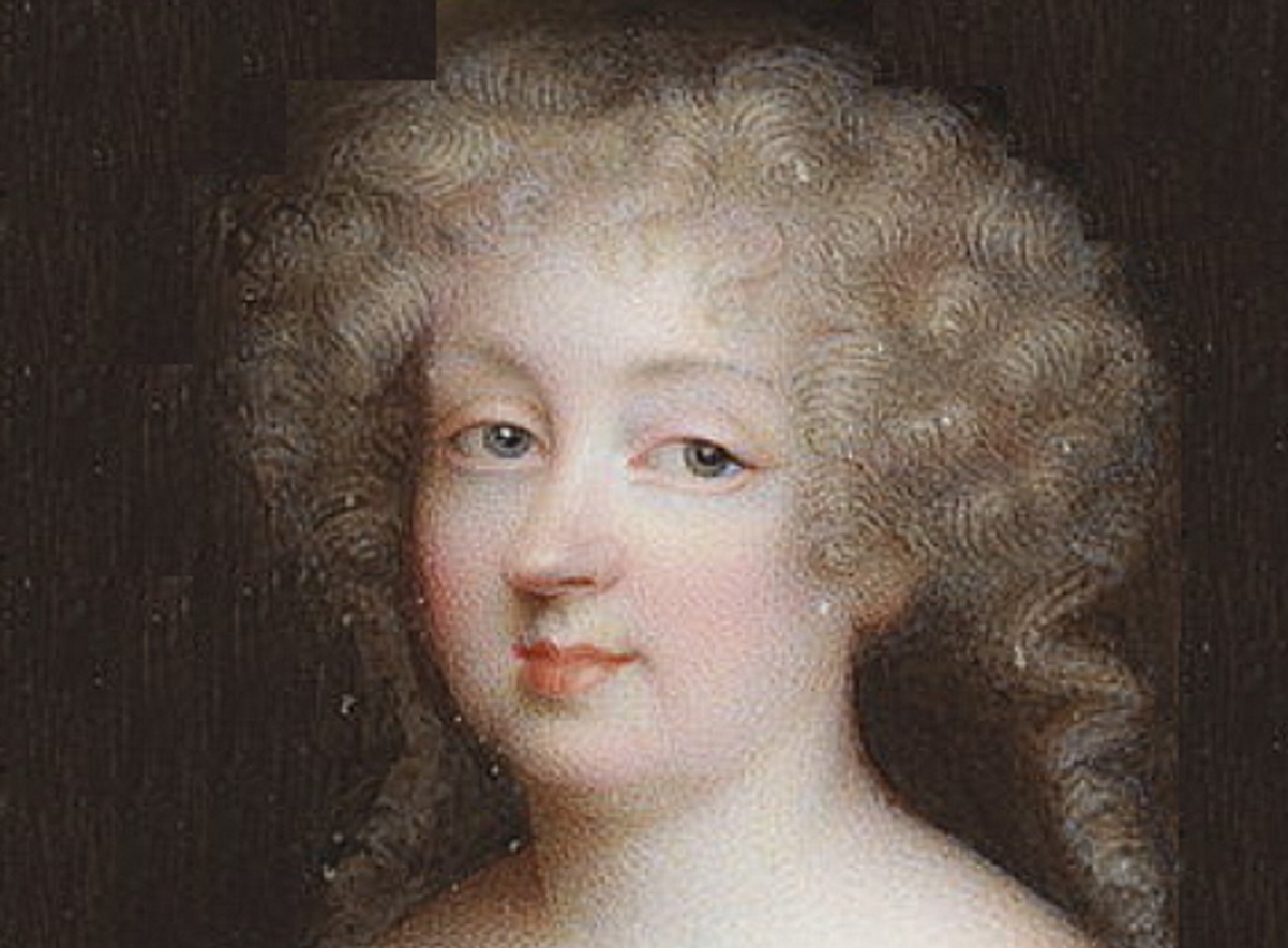 Portrait of Marie Jeanne of Savoy - 17th century