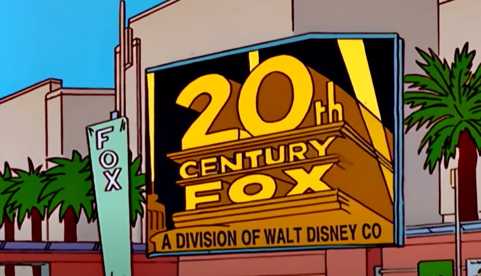 Screenshot from the animated sitcom The Simpsons (1989-)