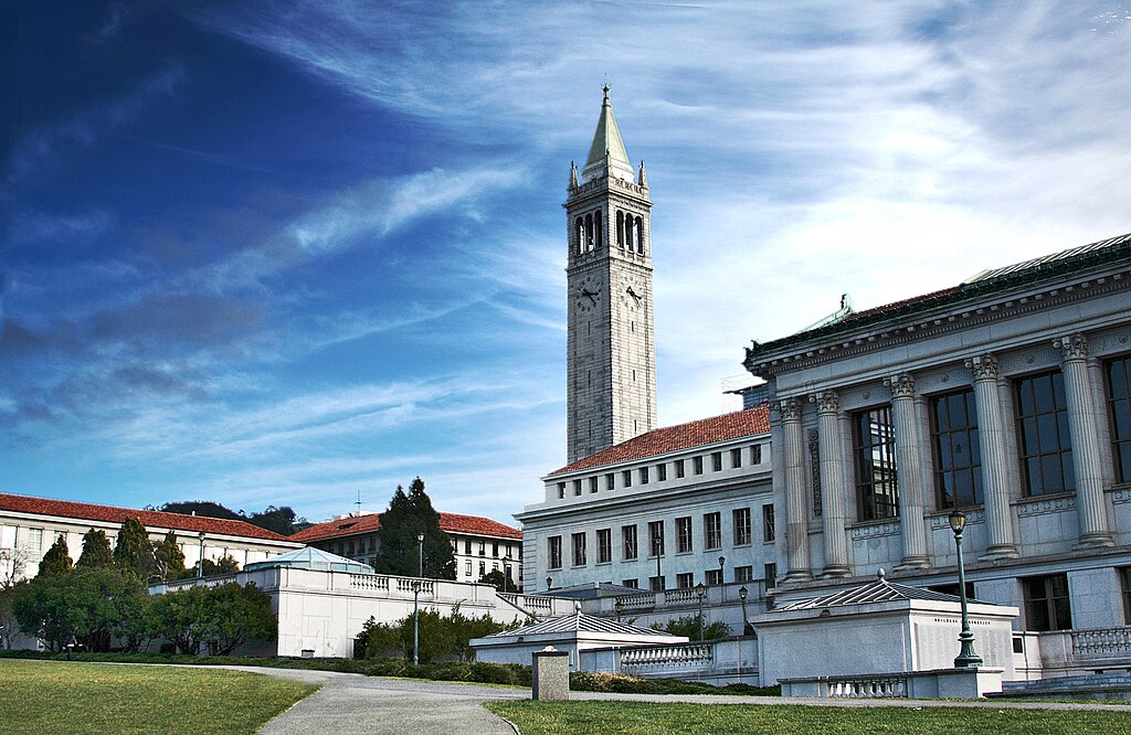 Campus of the UC Berkeley in Berkeley, California, United States.