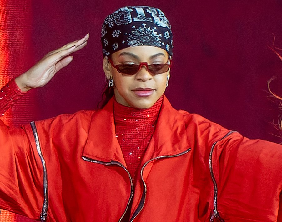 Blue Ivy Carter on the Renaissance World Tour at Tottenham Hotspur Stadium in London