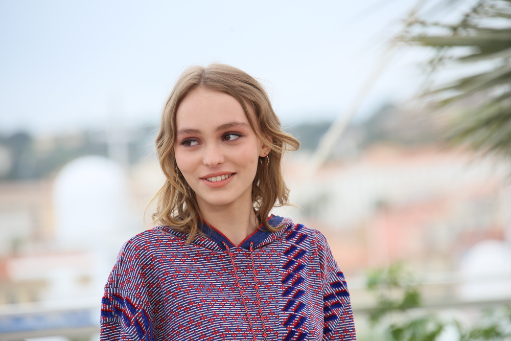 Lily-Rose Depp attends the 'The Dancer (La Danseuse)' photocall during the 69th annual Cannes Film Festival