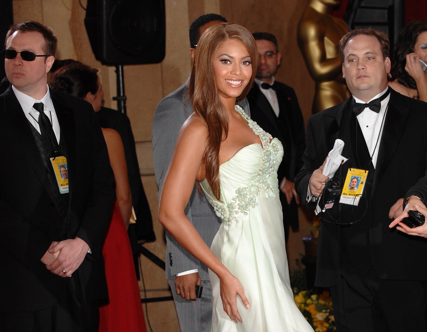 Beyonce Knowles at the 79th Annual Academy Awards - 2007