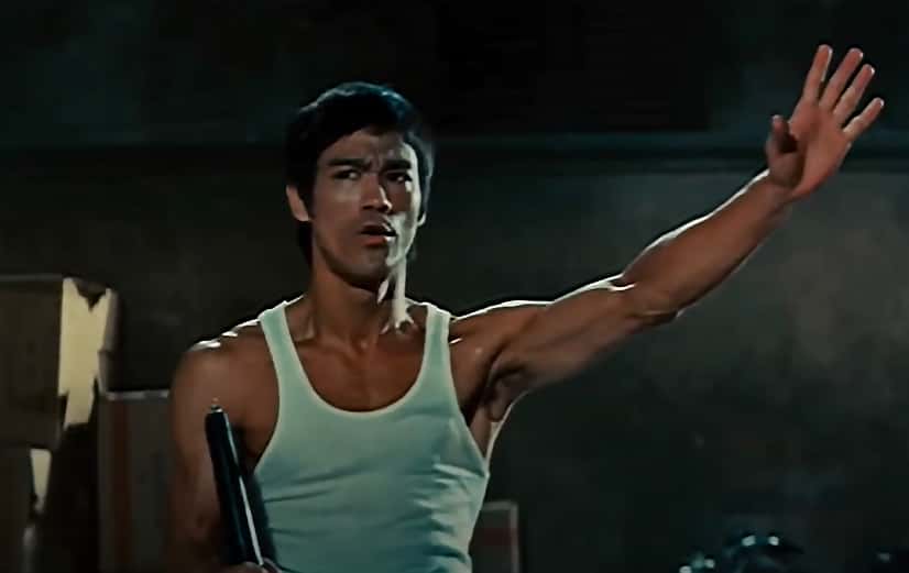 bruce lee in The Way of the Dragon
