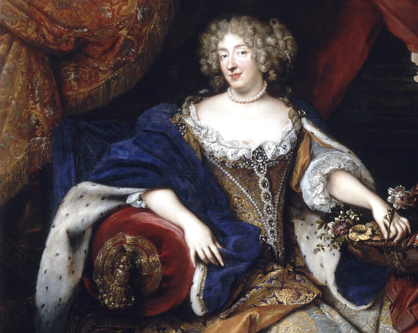 Portrait Of The Duchess Of Orléans (Elisabeth Charlotte Of The Palatinate) - 1680