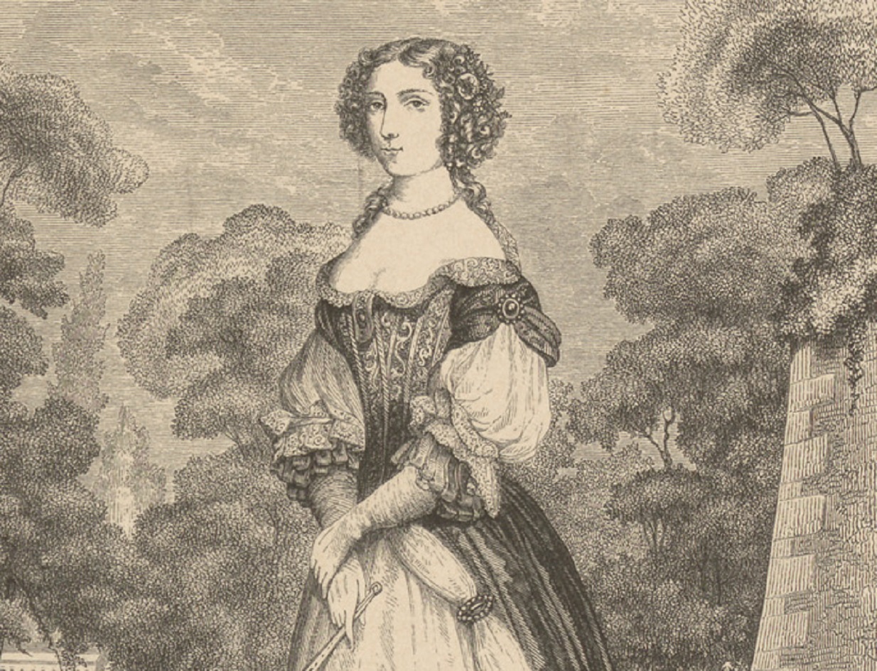 Portrait painting of Marie Angélique de Scorailles - 19th century